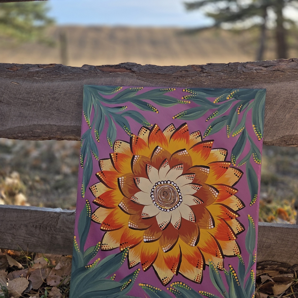 Vibrant Floral Wall Art Decor